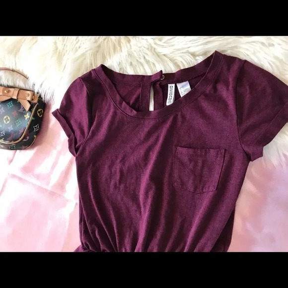 Super cute and lightweight maroon romper - Picture 4 of 5